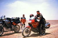 Morocco on a motorbike, 2002.
