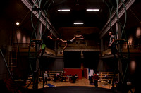 Circus Compagnie "Les P'tits Bras", technical training.