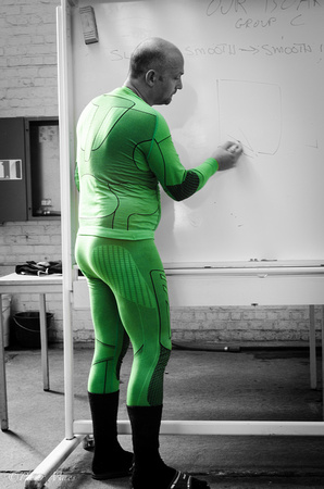 Kermit the instructor.