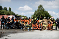 3D Firefighting training, group picture