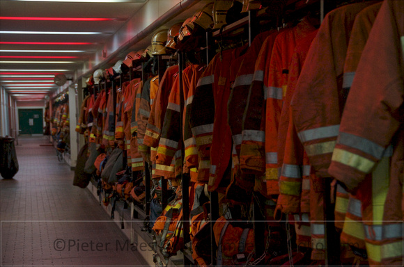 Bunker gear Brussel fire department.